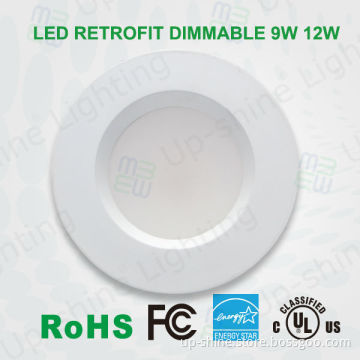 LM79 LM80 chip Energy Star UL listed 9W 12W 4 inc down light ul 5 years warranty